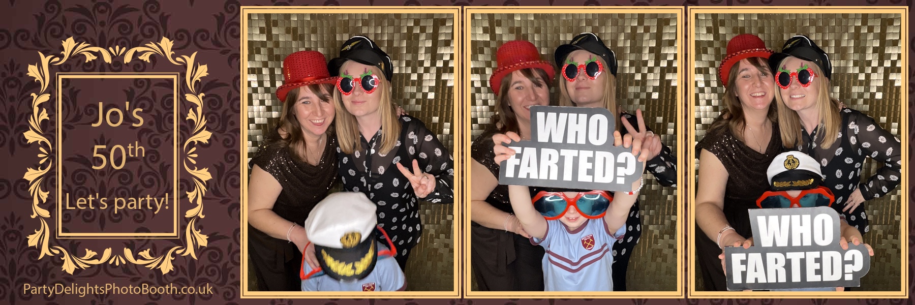 Jo's 50th Birthday Party | View more photos from the event at gallery.partydelightsphotobooth.co.uk/u/PartyDelightsPhotoBooth/Jos-50th-Birthday-Party