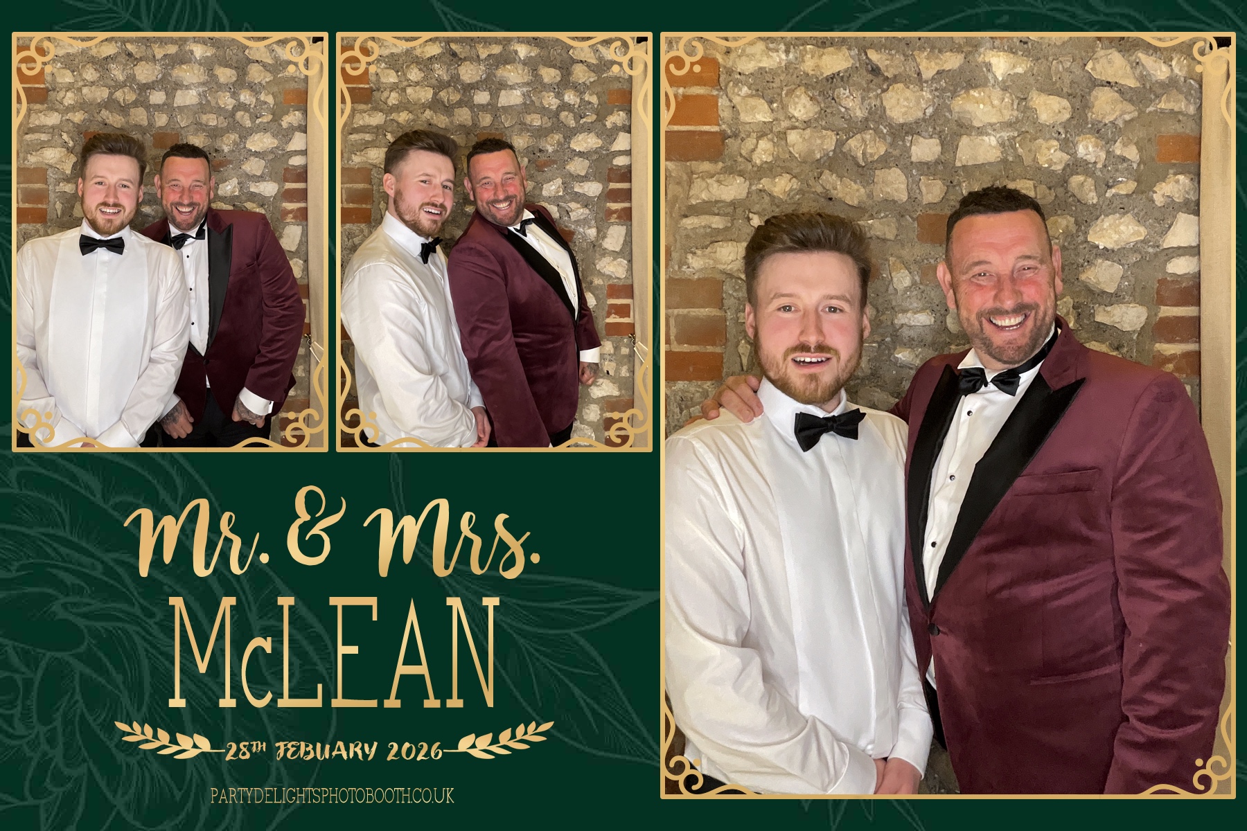 Kieran & Alice’s Wedding | View more photos from the event at gallery.partydelightsphotobooth.co.uk/u/PartyDelightsPhotoBooth/Kieran-Alice’s-Wedding