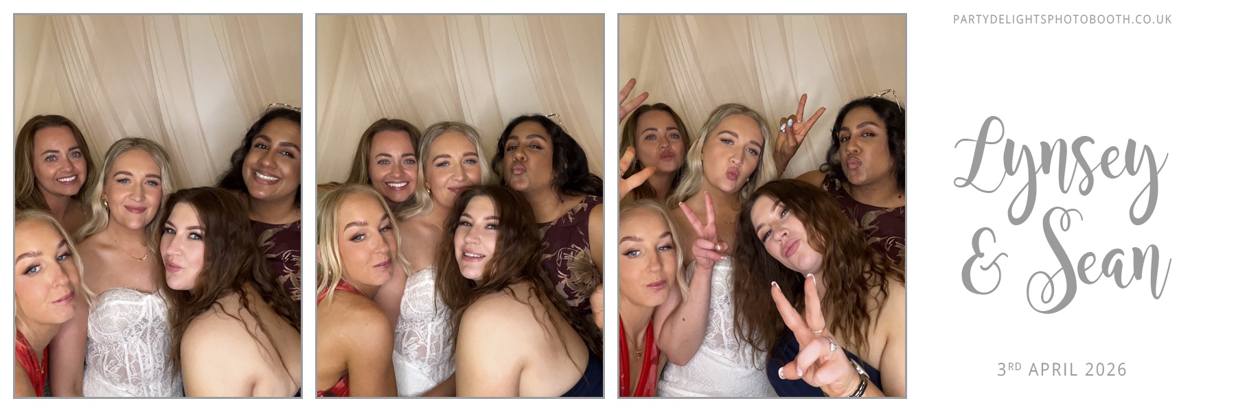 Lynsey and Sean’s Wedding | View more photos from the event at gallery.partydelightsphotobooth.co.uk/u/PartyDelightsPhotoBooth/Lynsey-and-Sean’s-Wedding