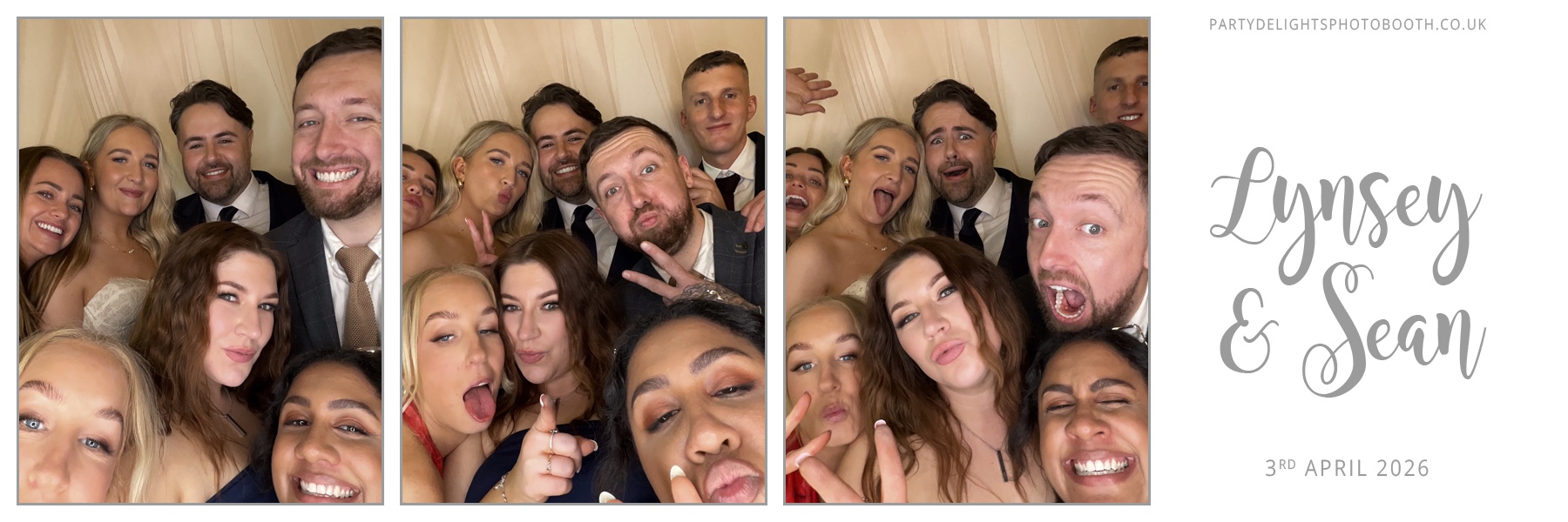 Lynsey and Sean’s Wedding | View more photos from the event at gallery.partydelightsphotobooth.co.uk/u/PartyDelightsPhotoBooth/Lynsey-and-Sean’s-Wedding