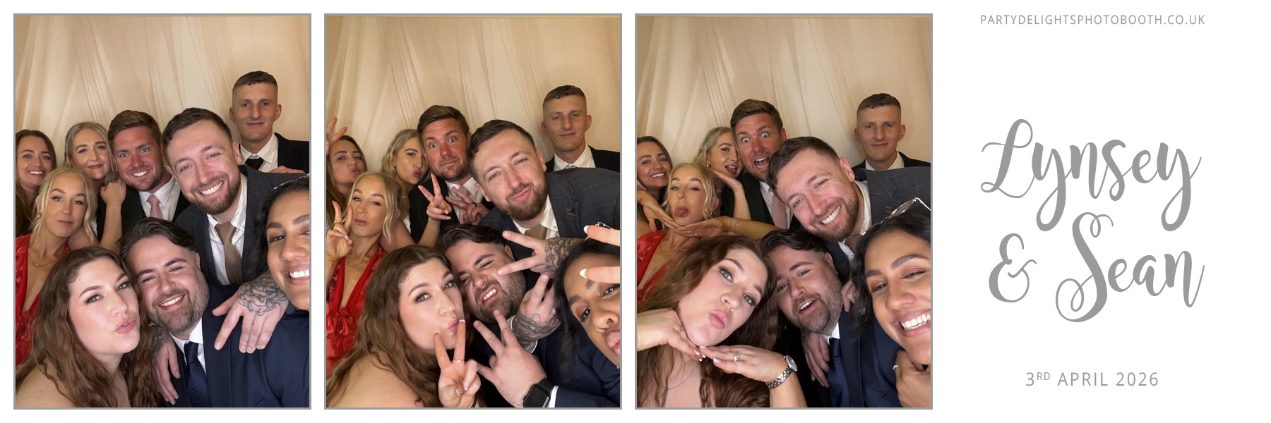 Lynsey and Sean’s Wedding | View more photos from the event at gallery.partydelightsphotobooth.co.uk/u/PartyDelightsPhotoBooth/Lynsey-and-Sean’s-Wedding