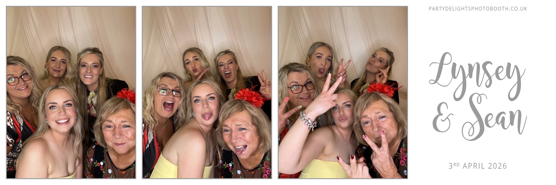 Lynsey and Sean’s Wedding | View more photos from the event at gallery.partydelightsphotobooth.co.uk/u/PartyDelightsPhotoBooth/Lynsey-and-Sean’s-Wedding