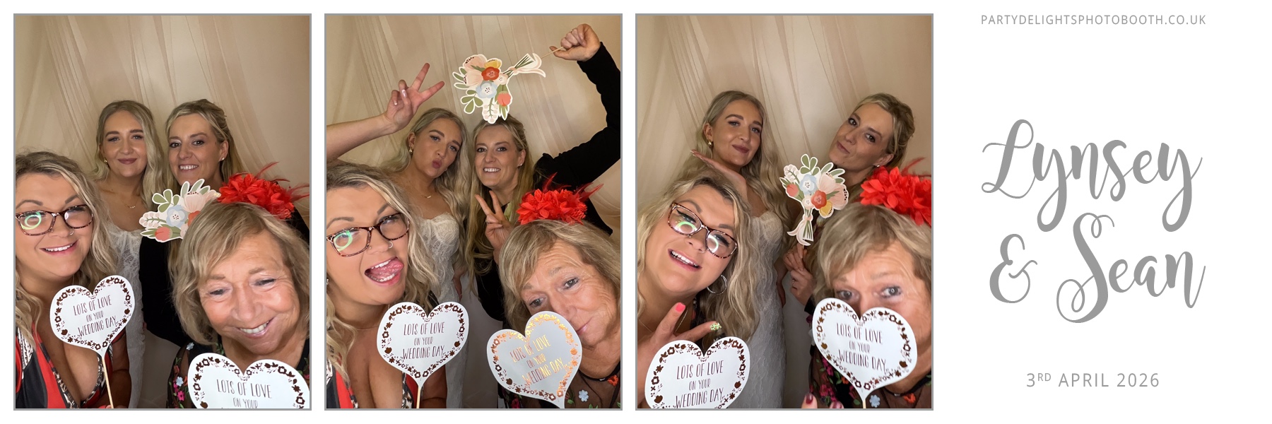 Lynsey and Sean’s Wedding | View more photos from the event at gallery.partydelightsphotobooth.co.uk/u/PartyDelightsPhotoBooth/Lynsey-and-Sean’s-Wedding