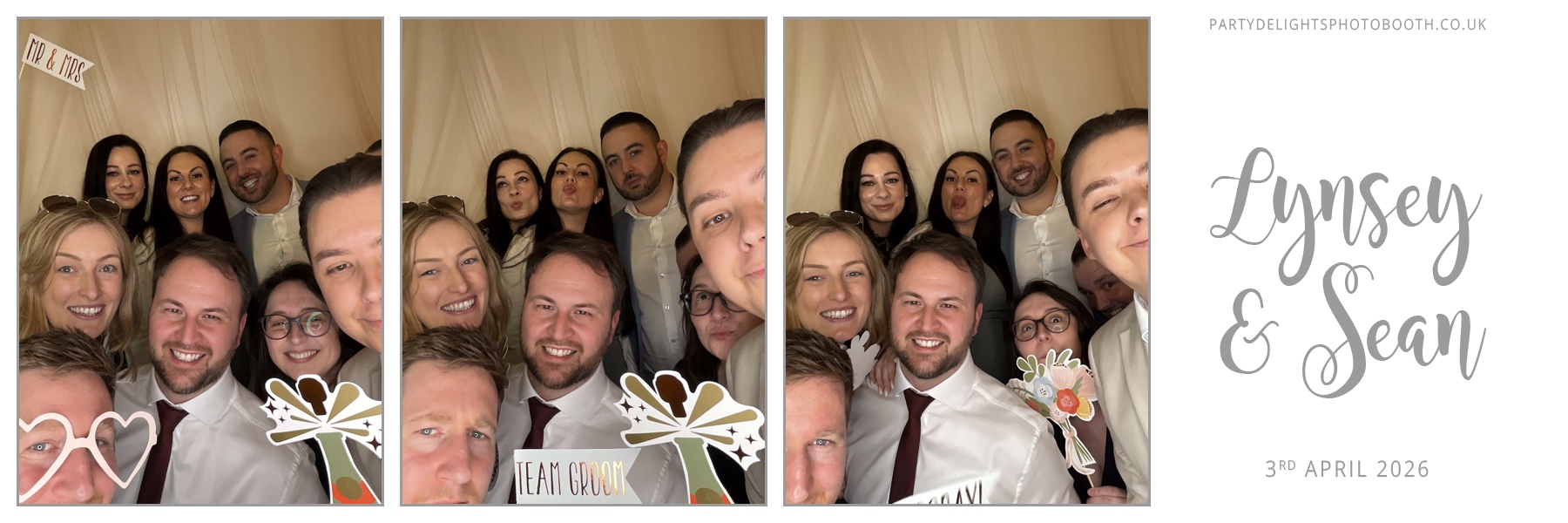 Lynsey and Sean’s Wedding | View more photos from the event at gallery.partydelightsphotobooth.co.uk/u/PartyDelightsPhotoBooth/Lynsey-and-Sean’s-Wedding