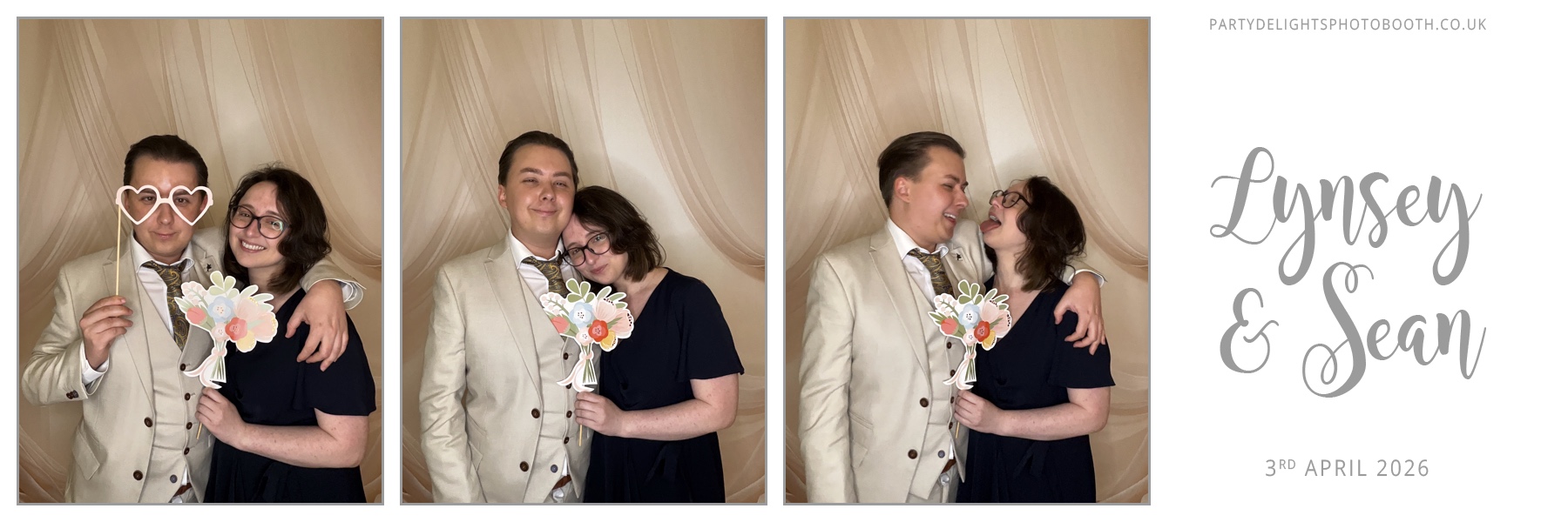 Lynsey and Sean’s Wedding | View more photos from the event at gallery.partydelightsphotobooth.co.uk/u/PartyDelightsPhotoBooth/Lynsey-and-Sean’s-Wedding