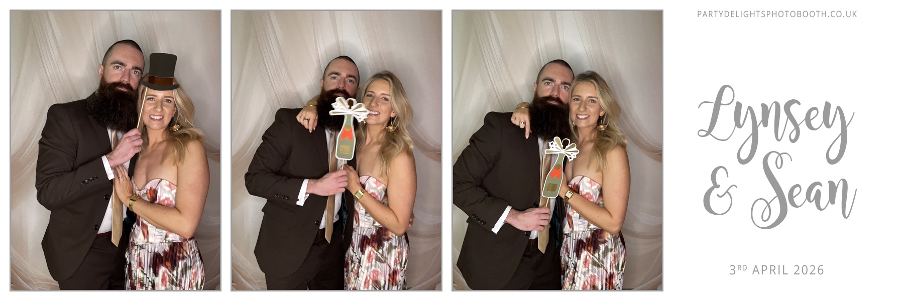 Lynsey and Sean’s Wedding | View more photos from the event at gallery.partydelightsphotobooth.co.uk/u/PartyDelightsPhotoBooth/Lynsey-and-Sean’s-Wedding