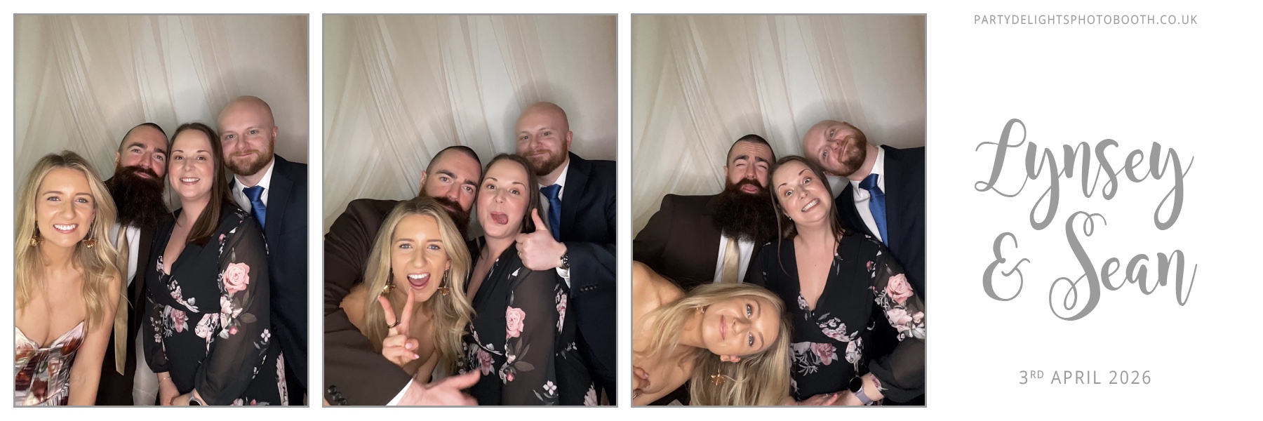 Lynsey and Sean’s Wedding | View more photos from the event at gallery.partydelightsphotobooth.co.uk/u/PartyDelightsPhotoBooth/Lynsey-and-Sean’s-Wedding