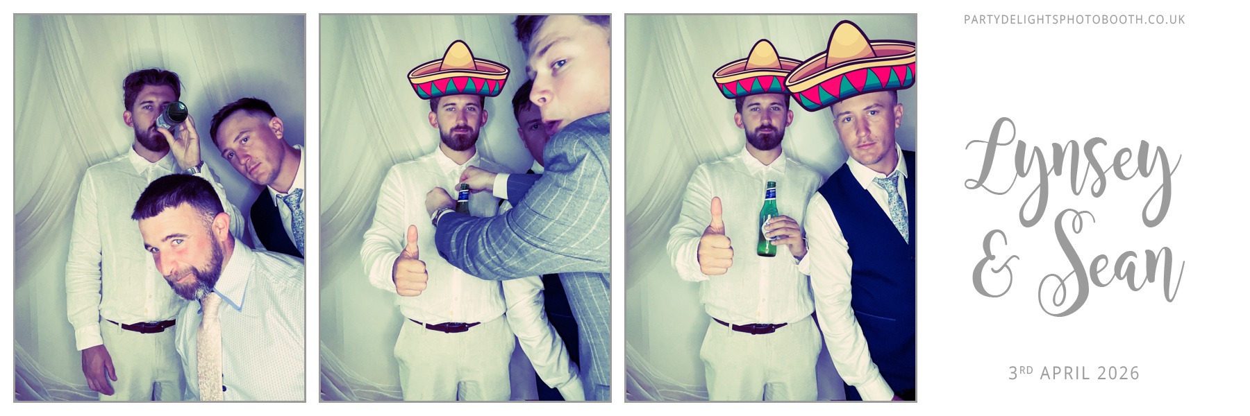 Lynsey and Sean’s Wedding | View more photos from the event at gallery.partydelightsphotobooth.co.uk/u/PartyDelightsPhotoBooth/Lynsey-and-Sean’s-Wedding