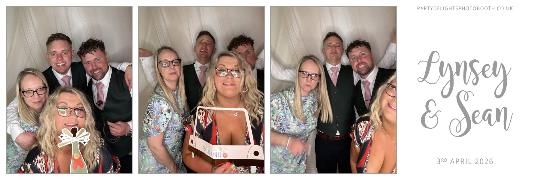 Lynsey and Sean’s Wedding | View more photos from the event at gallery.partydelightsphotobooth.co.uk/u/PartyDelightsPhotoBooth/Lynsey-and-Sean’s-Wedding