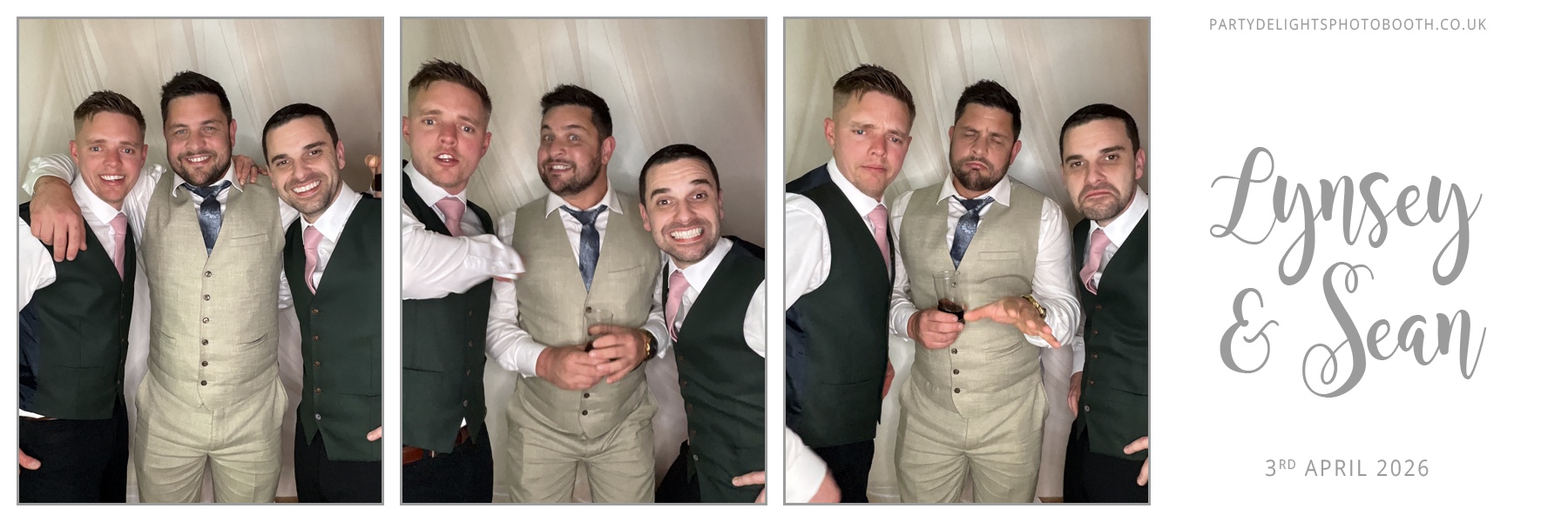 Lynsey and Sean’s Wedding | View more photos from the event at gallery.partydelightsphotobooth.co.uk/u/PartyDelightsPhotoBooth/Lynsey-and-Sean’s-Wedding