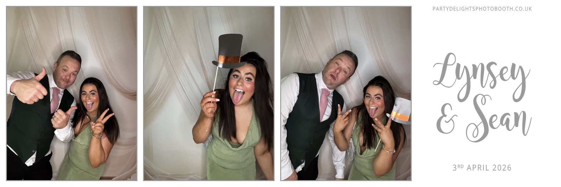 Lynsey and Sean’s Wedding | View more photos from the event at gallery.partydelightsphotobooth.co.uk/u/PartyDelightsPhotoBooth/Lynsey-and-Sean’s-Wedding