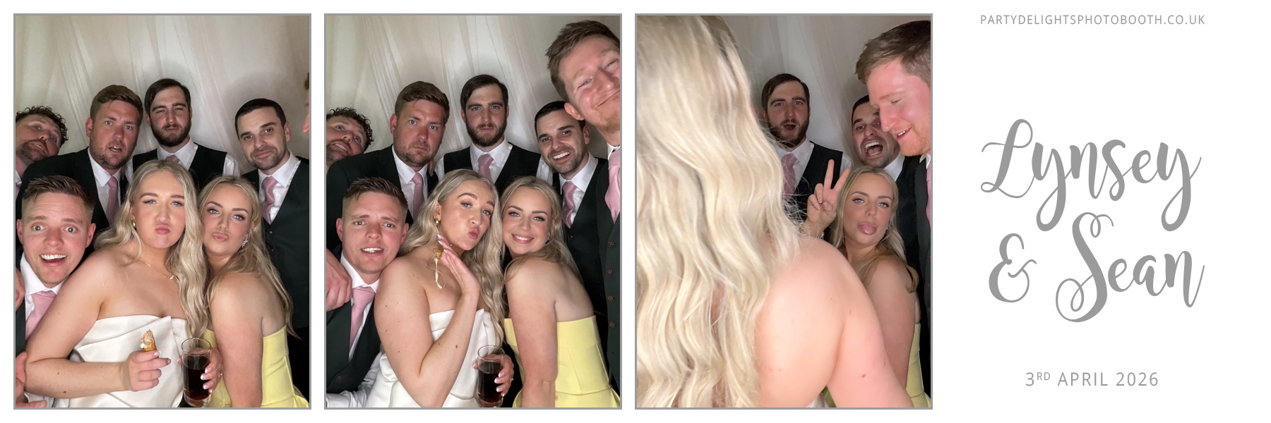 Lynsey and Sean’s Wedding | View more photos from the event at gallery.partydelightsphotobooth.co.uk/u/PartyDelightsPhotoBooth/Lynsey-and-Sean’s-Wedding