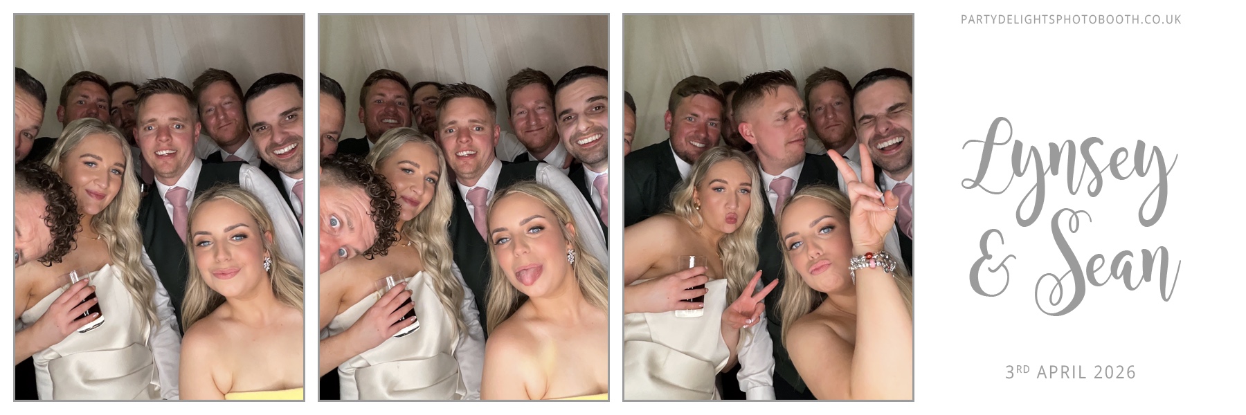 Lynsey and Sean’s Wedding | View more photos from the event at gallery.partydelightsphotobooth.co.uk/u/PartyDelightsPhotoBooth/Lynsey-and-Sean’s-Wedding