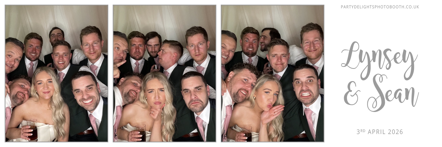 Lynsey and Sean’s Wedding | View more photos from the event at gallery.partydelightsphotobooth.co.uk/u/PartyDelightsPhotoBooth/Lynsey-and-Sean’s-Wedding