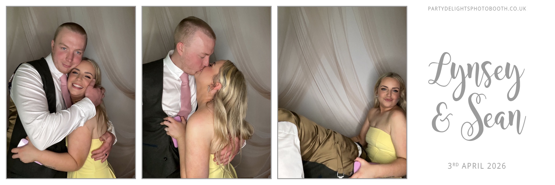 Lynsey and Sean’s Wedding | View more photos from the event at gallery.partydelightsphotobooth.co.uk/u/PartyDelightsPhotoBooth/Lynsey-and-Sean’s-Wedding