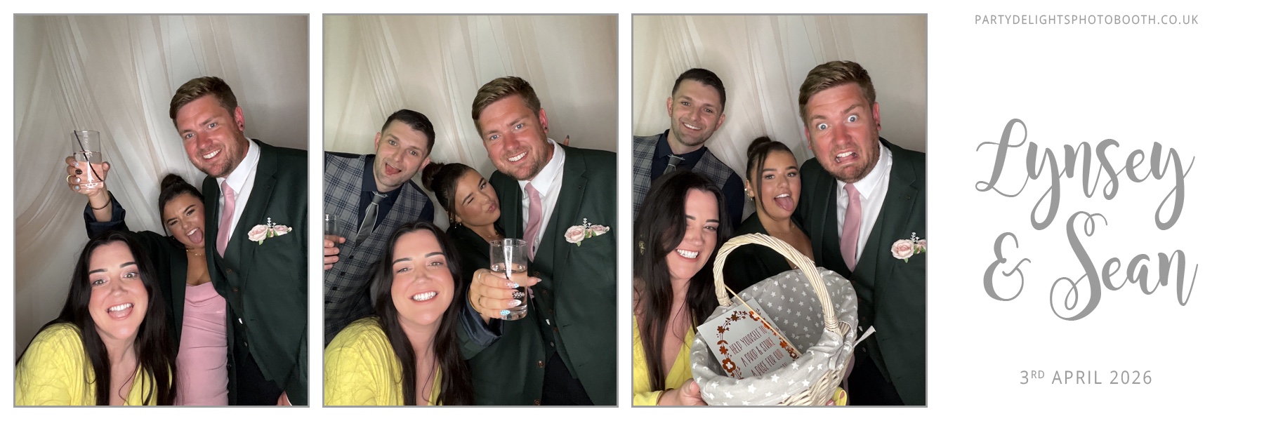 Lynsey and Sean’s Wedding | View more photos from the event at gallery.partydelightsphotobooth.co.uk/u/PartyDelightsPhotoBooth/Lynsey-and-Sean’s-Wedding