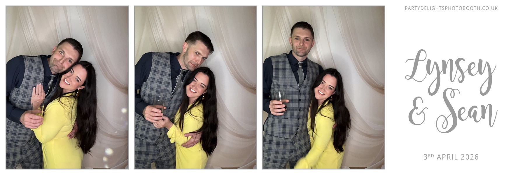 Lynsey and Sean’s Wedding | View more photos from the event at gallery.partydelightsphotobooth.co.uk/u/PartyDelightsPhotoBooth/Lynsey-and-Sean’s-Wedding