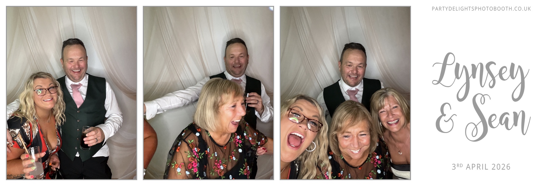 Lynsey and Sean’s Wedding | View more photos from the event at gallery.partydelightsphotobooth.co.uk/u/PartyDelightsPhotoBooth/Lynsey-and-Sean’s-Wedding
