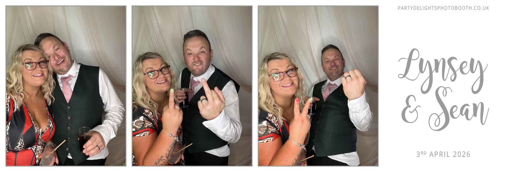 Lynsey and Sean’s Wedding | View more photos from the event at gallery.partydelightsphotobooth.co.uk/u/PartyDelightsPhotoBooth/Lynsey-and-Sean’s-Wedding