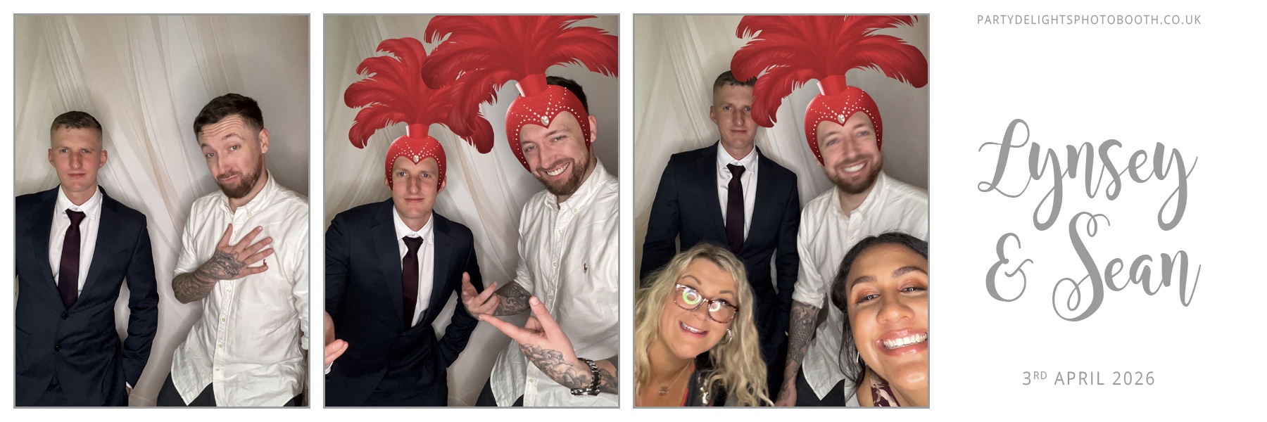 Lynsey and Sean’s Wedding | View more photos from the event at gallery.partydelightsphotobooth.co.uk/u/PartyDelightsPhotoBooth/Lynsey-and-Sean’s-Wedding