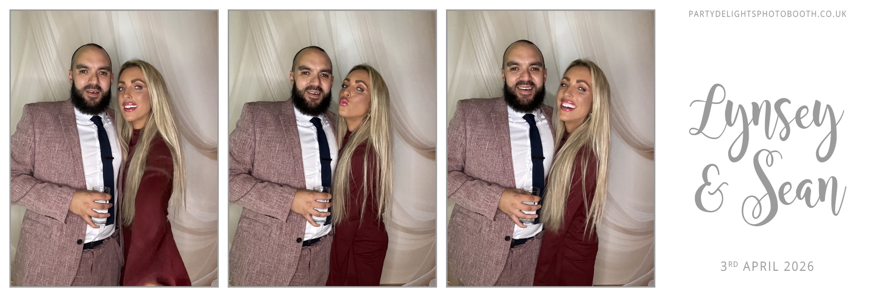 Lynsey and Sean’s Wedding | View more photos from the event at gallery.partydelightsphotobooth.co.uk/u/PartyDelightsPhotoBooth/Lynsey-and-Sean’s-Wedding