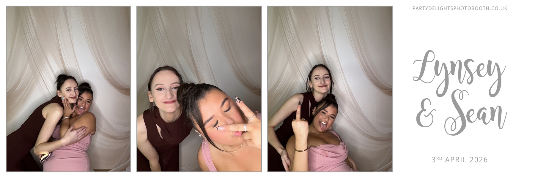 Lynsey and Sean’s Wedding | View more photos from the event at gallery.partydelightsphotobooth.co.uk/u/PartyDelightsPhotoBooth/Lynsey-and-Sean’s-Wedding