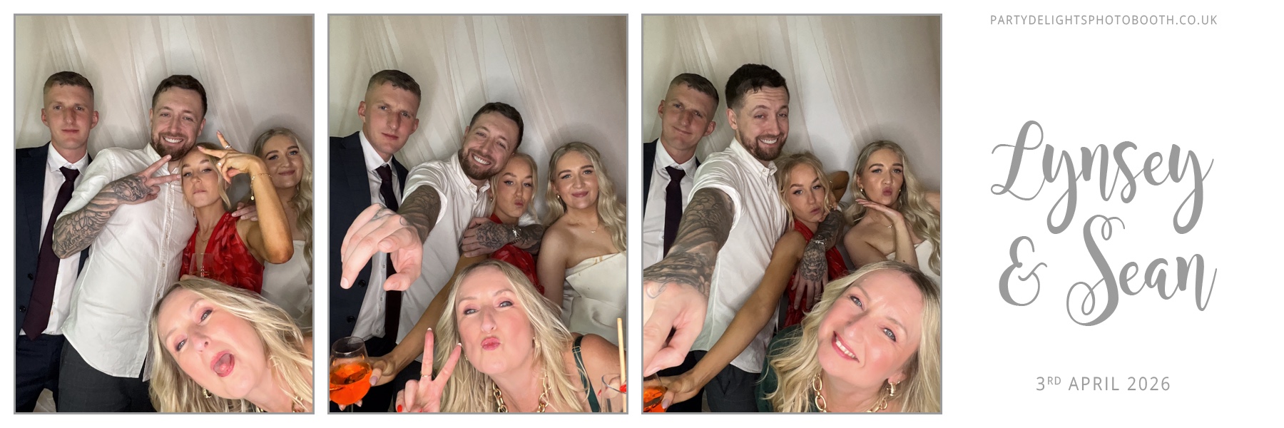 Lynsey and Sean’s Wedding | View more photos from the event at gallery.partydelightsphotobooth.co.uk/u/PartyDelightsPhotoBooth/Lynsey-and-Sean’s-Wedding