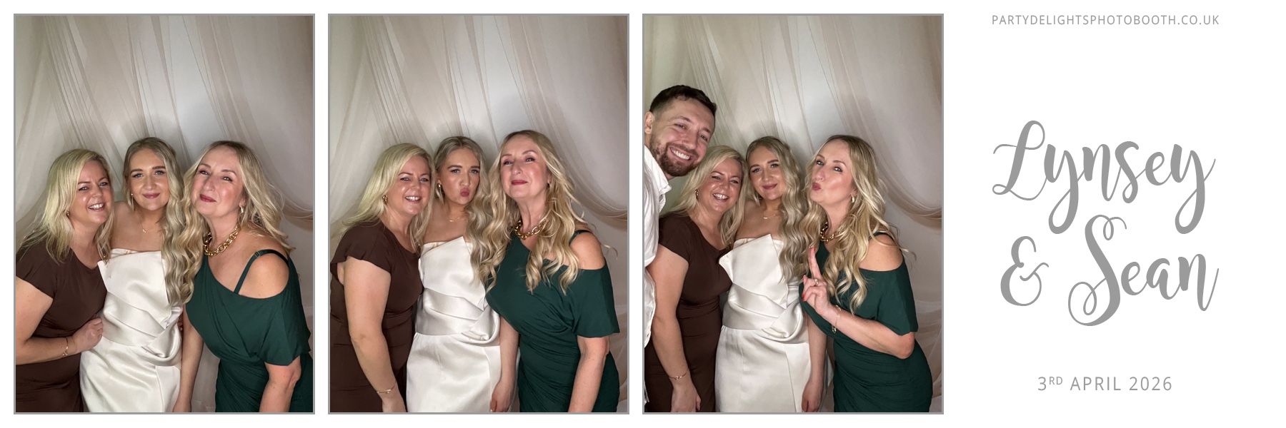 Lynsey and Sean’s Wedding | View more photos from the event at gallery.partydelightsphotobooth.co.uk/u/PartyDelightsPhotoBooth/Lynsey-and-Sean’s-Wedding