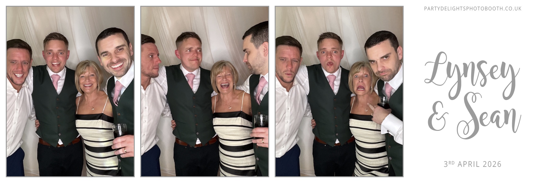 Lynsey and Sean’s Wedding | View more photos from the event at gallery.partydelightsphotobooth.co.uk/u/PartyDelightsPhotoBooth/Lynsey-and-Sean’s-Wedding