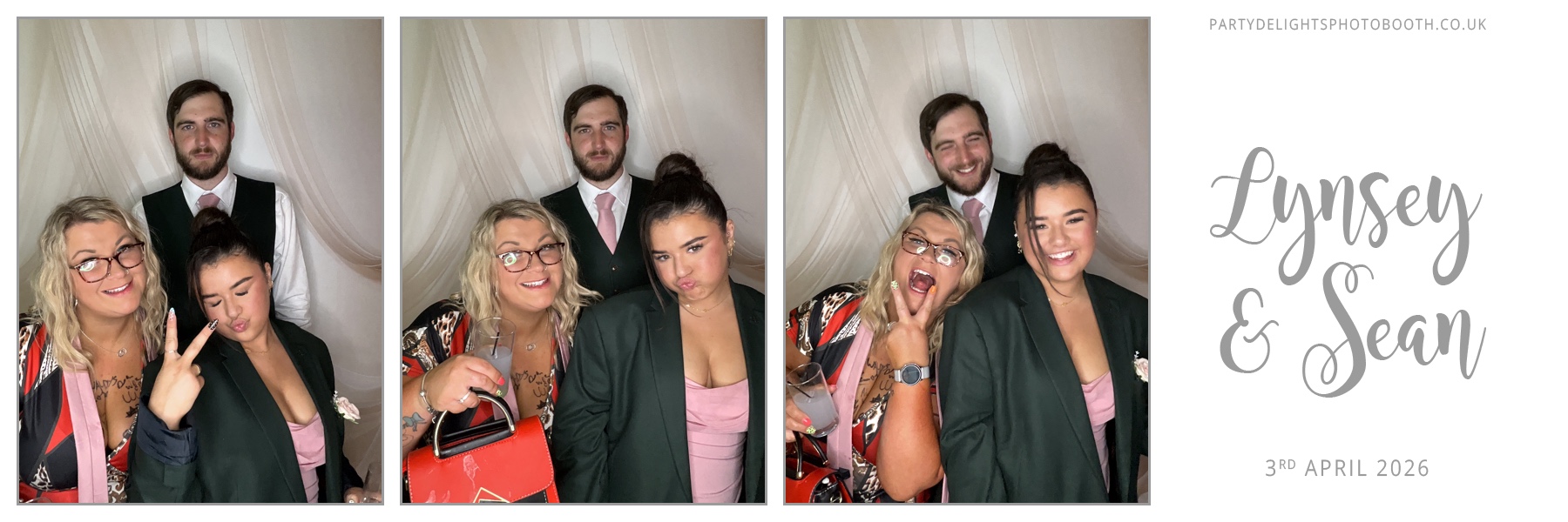 Lynsey and Sean’s Wedding | View more photos from the event at gallery.partydelightsphotobooth.co.uk/u/PartyDelightsPhotoBooth/Lynsey-and-Sean’s-Wedding