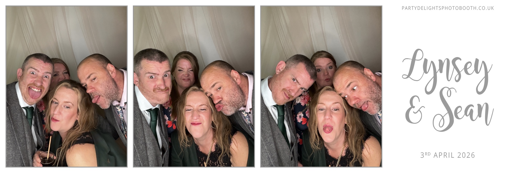 Lynsey and Sean’s Wedding | View more photos from the event at gallery.partydelightsphotobooth.co.uk/u/PartyDelightsPhotoBooth/Lynsey-and-Sean’s-Wedding