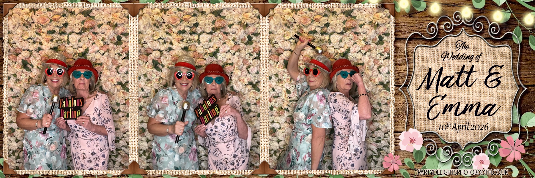 Matt & Emma's Wedding | View more photos from the event at gallery.partydelightsphotobooth.co.uk/u/PartyDelightsPhotoBooth/Matt-Emmas-Wedding