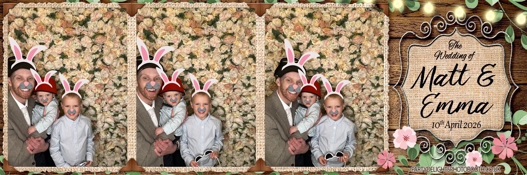 Matt & Emma's Wedding | View more photos from the event at gallery.partydelightsphotobooth.co.uk/u/PartyDelightsPhotoBooth/Matt-Emmas-Wedding