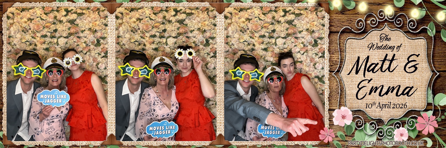 Matt & Emma's Wedding | View more photos from the event at gallery.partydelightsphotobooth.co.uk/u/PartyDelightsPhotoBooth/Matt-Emmas-Wedding