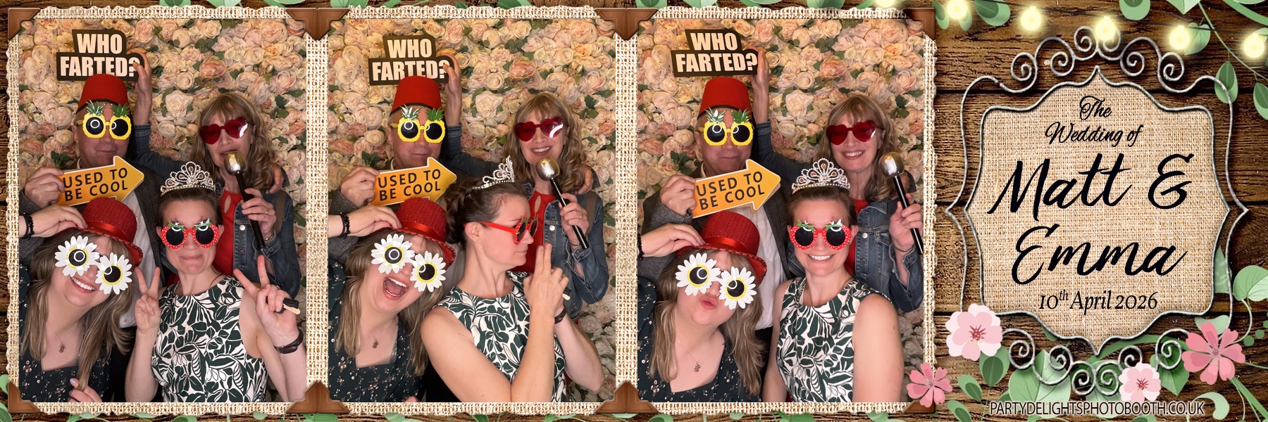 Matt & Emma's Wedding | View more photos from the event at gallery.partydelightsphotobooth.co.uk/u/PartyDelightsPhotoBooth/Matt-Emmas-Wedding