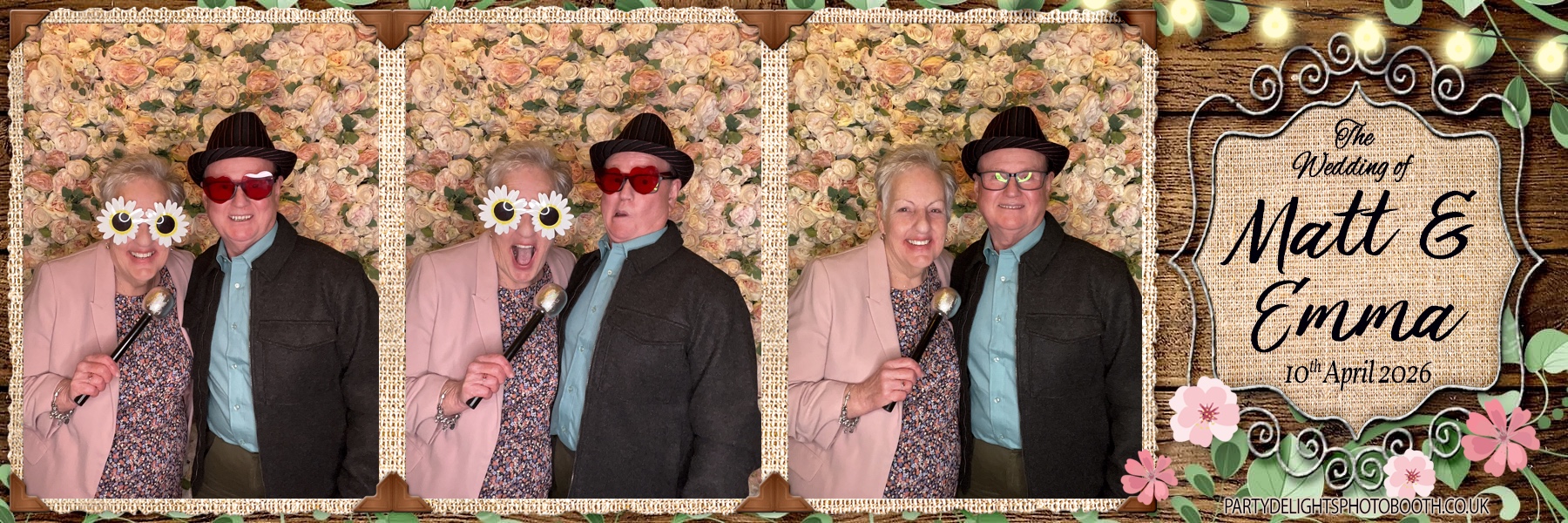 Matt & Emma's Wedding | View more photos from the event at gallery.partydelightsphotobooth.co.uk/u/PartyDelightsPhotoBooth/Matt-Emmas-Wedding