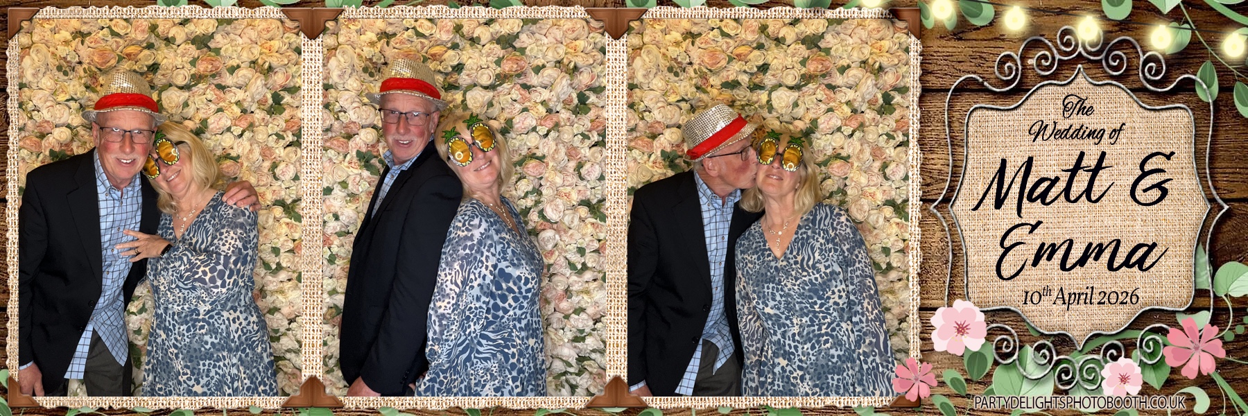 Matt & Emma's Wedding | View more photos from the event at gallery.partydelightsphotobooth.co.uk/u/PartyDelightsPhotoBooth/Matt-Emmas-Wedding