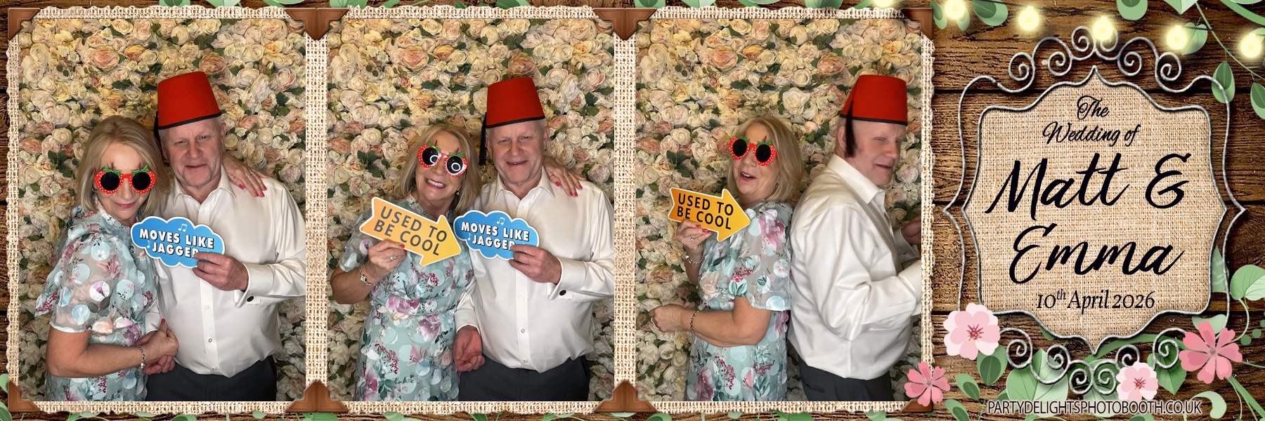 Matt & Emma's Wedding | View more photos from the event at gallery.partydelightsphotobooth.co.uk/u/PartyDelightsPhotoBooth/Matt-Emmas-Wedding