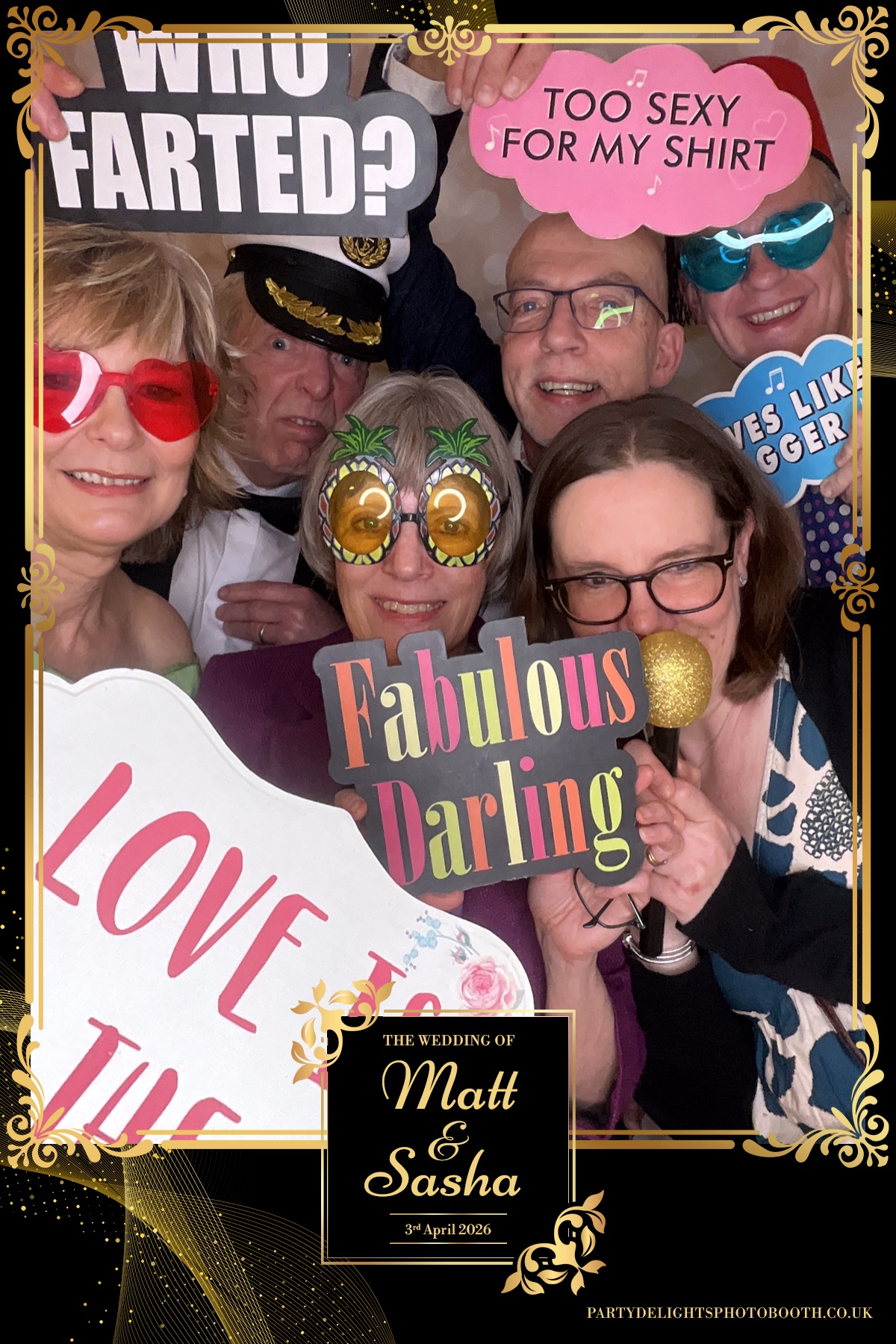 Matt and Sasha Wedding | View more photos from the event at gallery.partydelightsphotobooth.co.uk/u/PartyDelightsPhotoBooth/Matt-and-Sasha-Wedding
