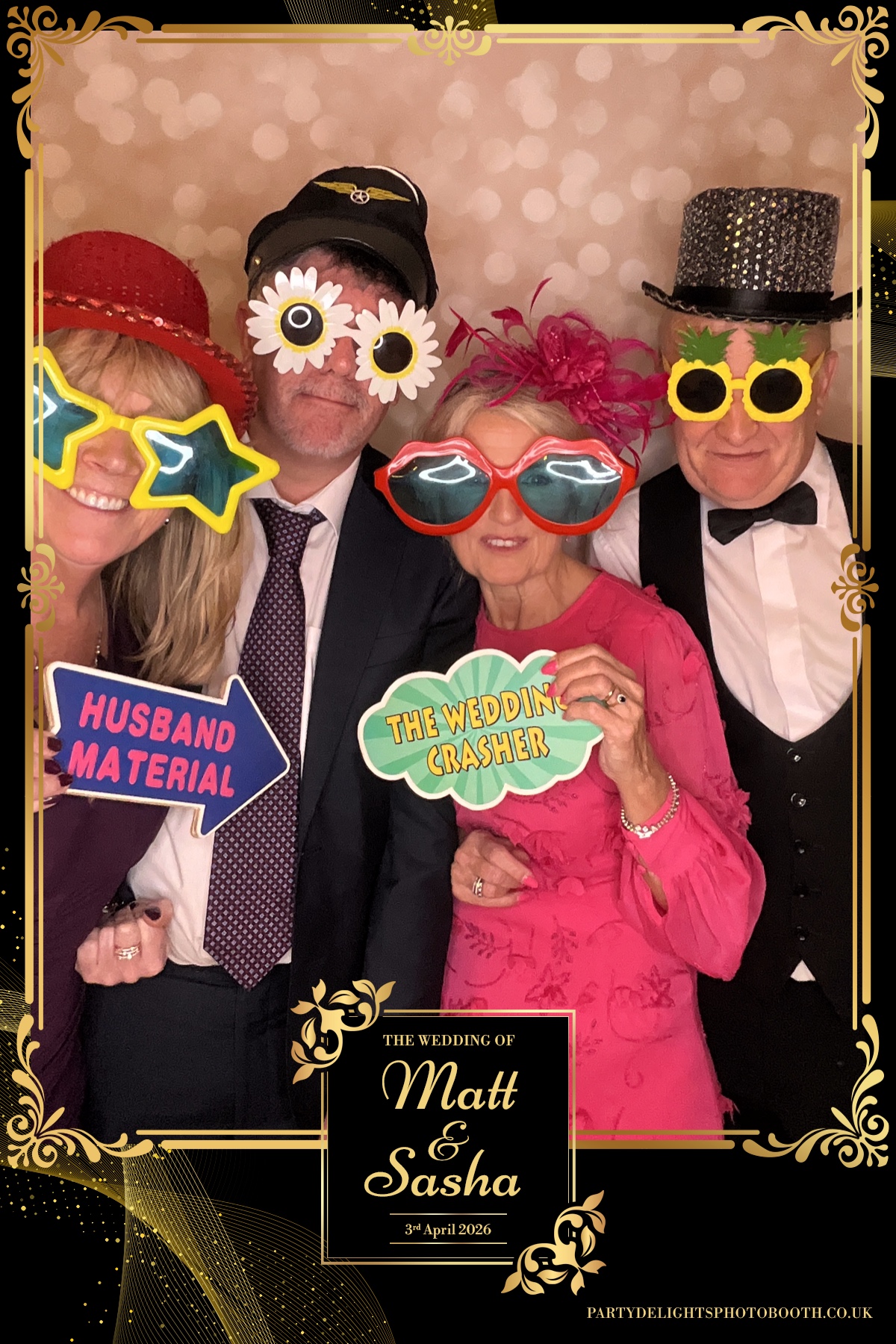 Matt and Sasha Wedding | View more photos from the event at gallery.partydelightsphotobooth.co.uk/u/PartyDelightsPhotoBooth/Matt-and-Sasha-Wedding