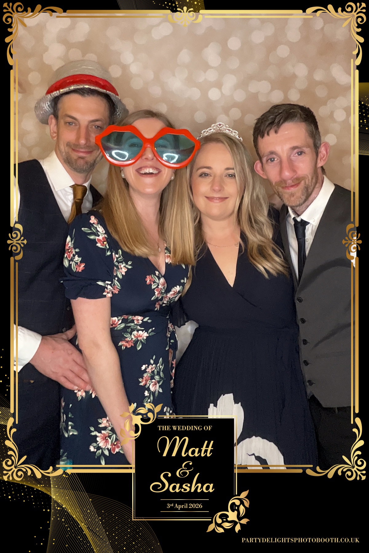 Matt and Sasha Wedding | View more photos from the event at gallery.partydelightsphotobooth.co.uk/u/PartyDelightsPhotoBooth/Matt-and-Sasha-Wedding