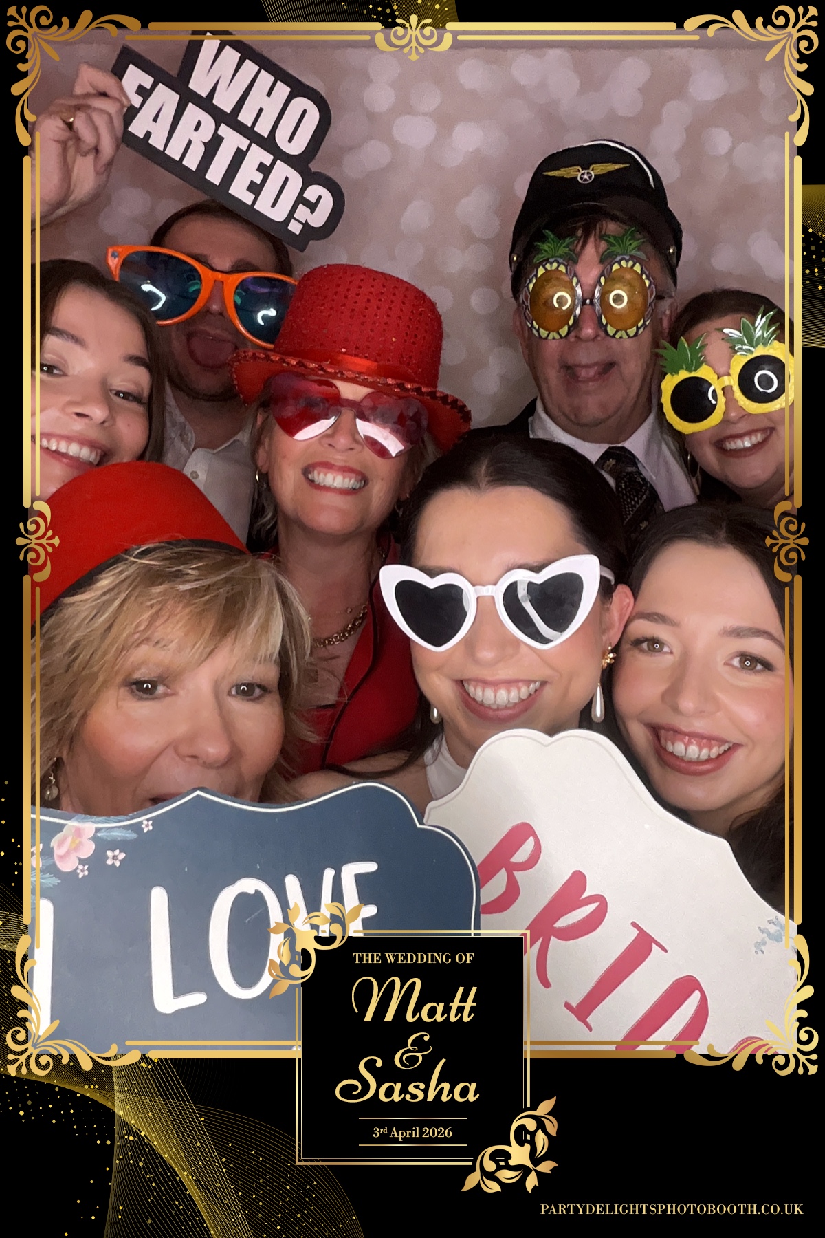 Matt and Sasha Wedding | View more photos from the event at gallery.partydelightsphotobooth.co.uk/u/PartyDelightsPhotoBooth/Matt-and-Sasha-Wedding