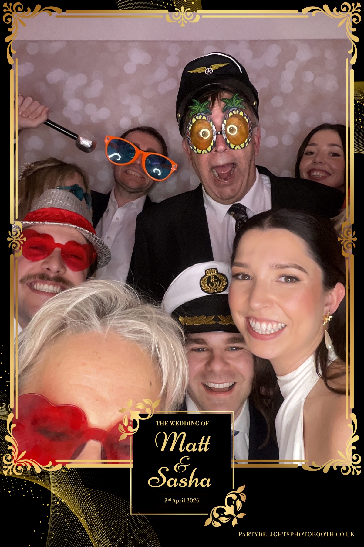 Matt and Sasha Wedding | View more photos from the event at gallery.partydelightsphotobooth.co.uk/u/PartyDelightsPhotoBooth/Matt-and-Sasha-Wedding