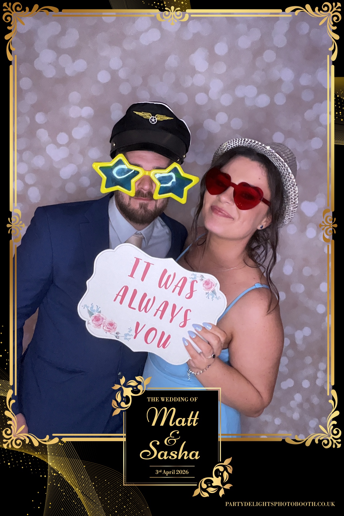 Matt and Sasha Wedding | View more photos from the event at gallery.partydelightsphotobooth.co.uk/u/PartyDelightsPhotoBooth/Matt-and-Sasha-Wedding