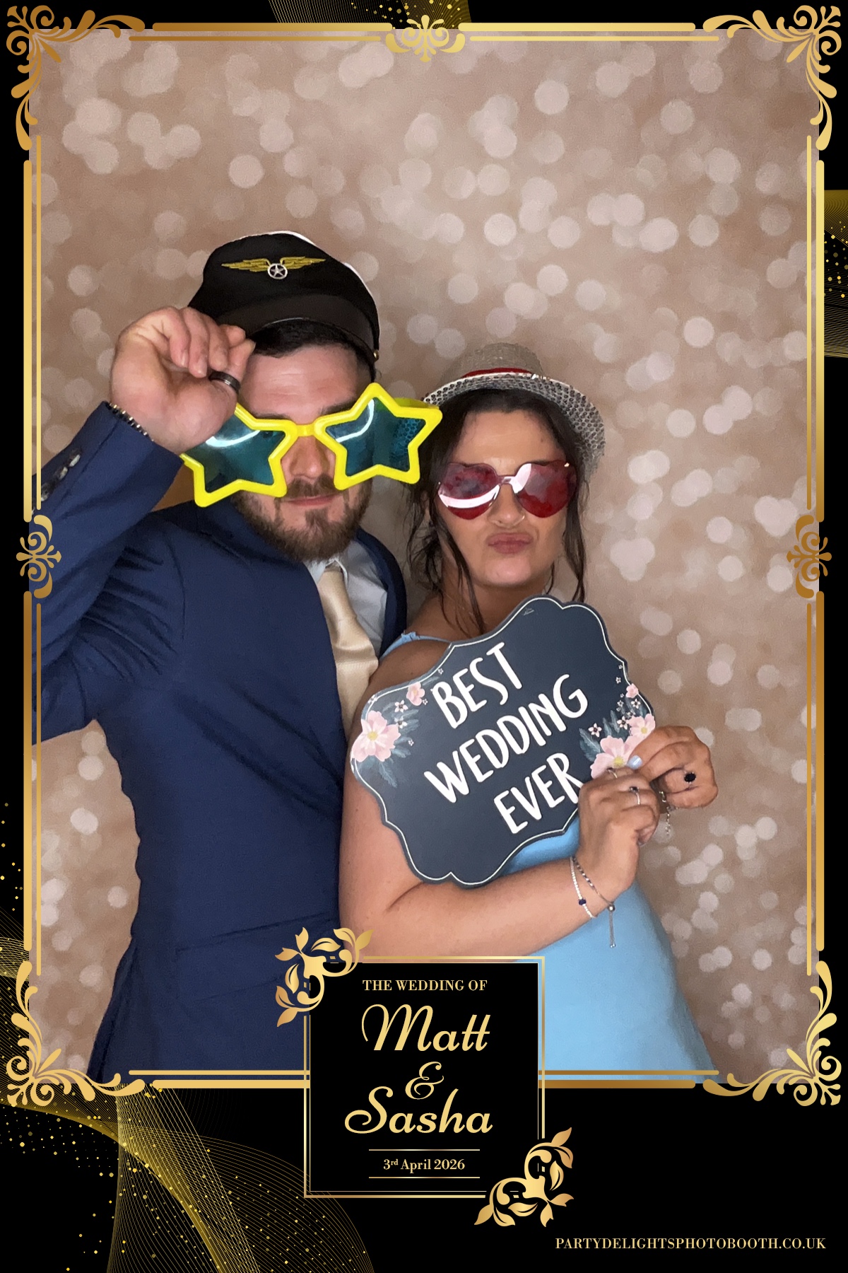 Matt and Sasha Wedding | View more photos from the event at gallery.partydelightsphotobooth.co.uk/u/PartyDelightsPhotoBooth/Matt-and-Sasha-Wedding