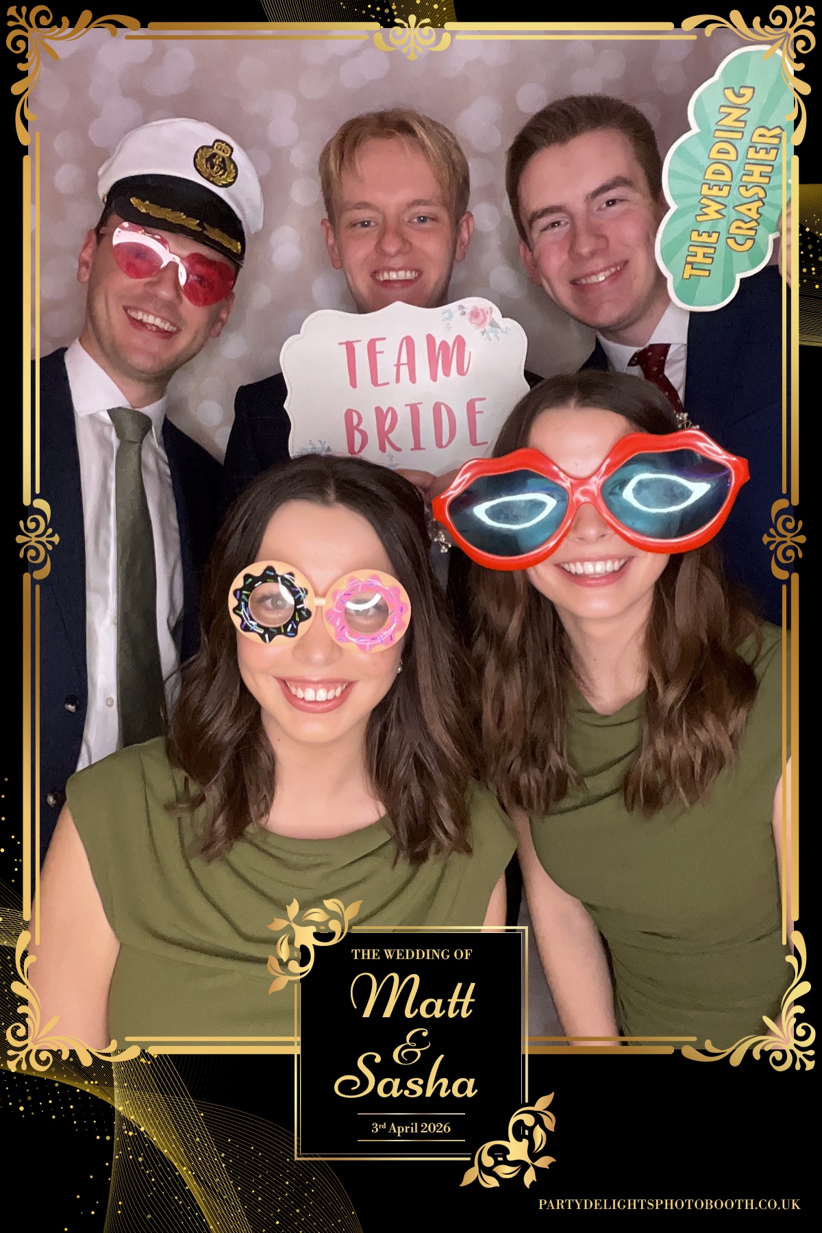 Matt and Sasha Wedding | View more photos from the event at gallery.partydelightsphotobooth.co.uk/u/PartyDelightsPhotoBooth/Matt-and-Sasha-Wedding