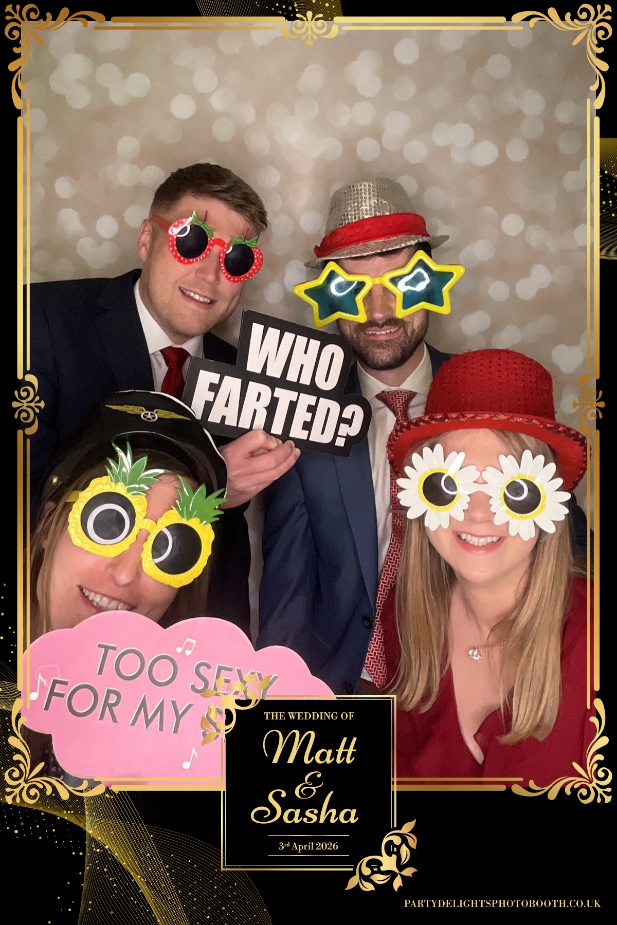 Matt and Sasha Wedding | View more photos from the event at gallery.partydelightsphotobooth.co.uk/u/PartyDelightsPhotoBooth/Matt-and-Sasha-Wedding