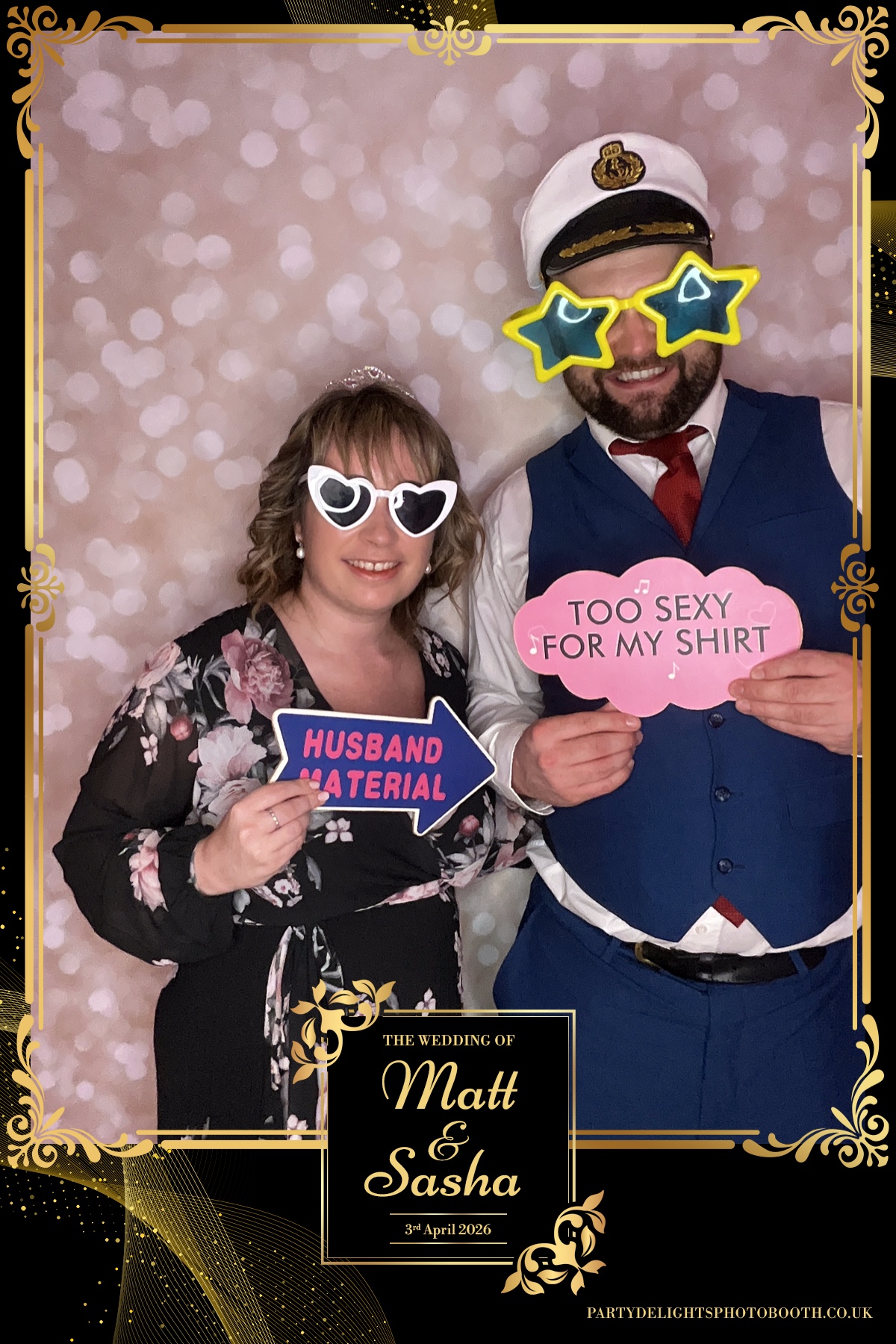 Matt and Sasha Wedding | View more photos from the event at gallery.partydelightsphotobooth.co.uk/u/PartyDelightsPhotoBooth/Matt-and-Sasha-Wedding