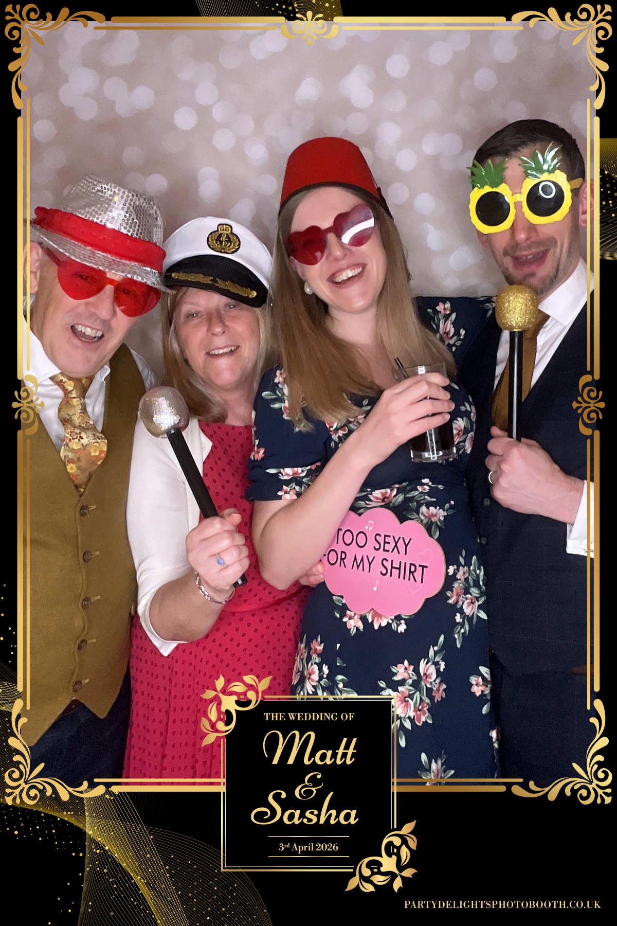 Matt and Sasha Wedding | View more photos from the event at gallery.partydelightsphotobooth.co.uk/u/PartyDelightsPhotoBooth/Matt-and-Sasha-Wedding