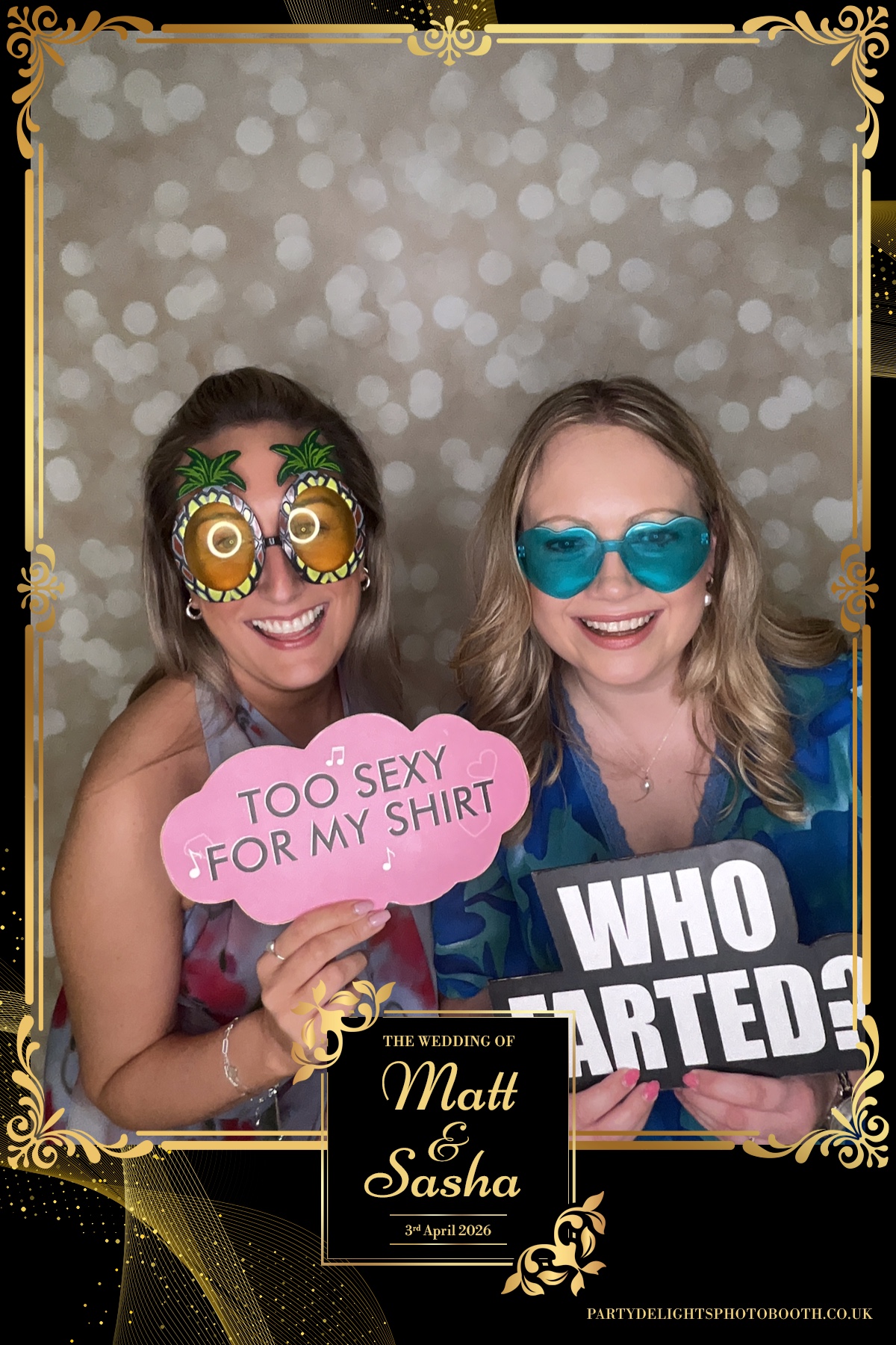 Matt and Sasha Wedding | View more photos from the event at gallery.partydelightsphotobooth.co.uk/u/PartyDelightsPhotoBooth/Matt-and-Sasha-Wedding